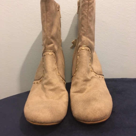 Predictions Tan Size 6.5 Suede Boots - Picture 7 of 8